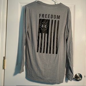 Underarmour freedom long sleeve T-shirt. Small.